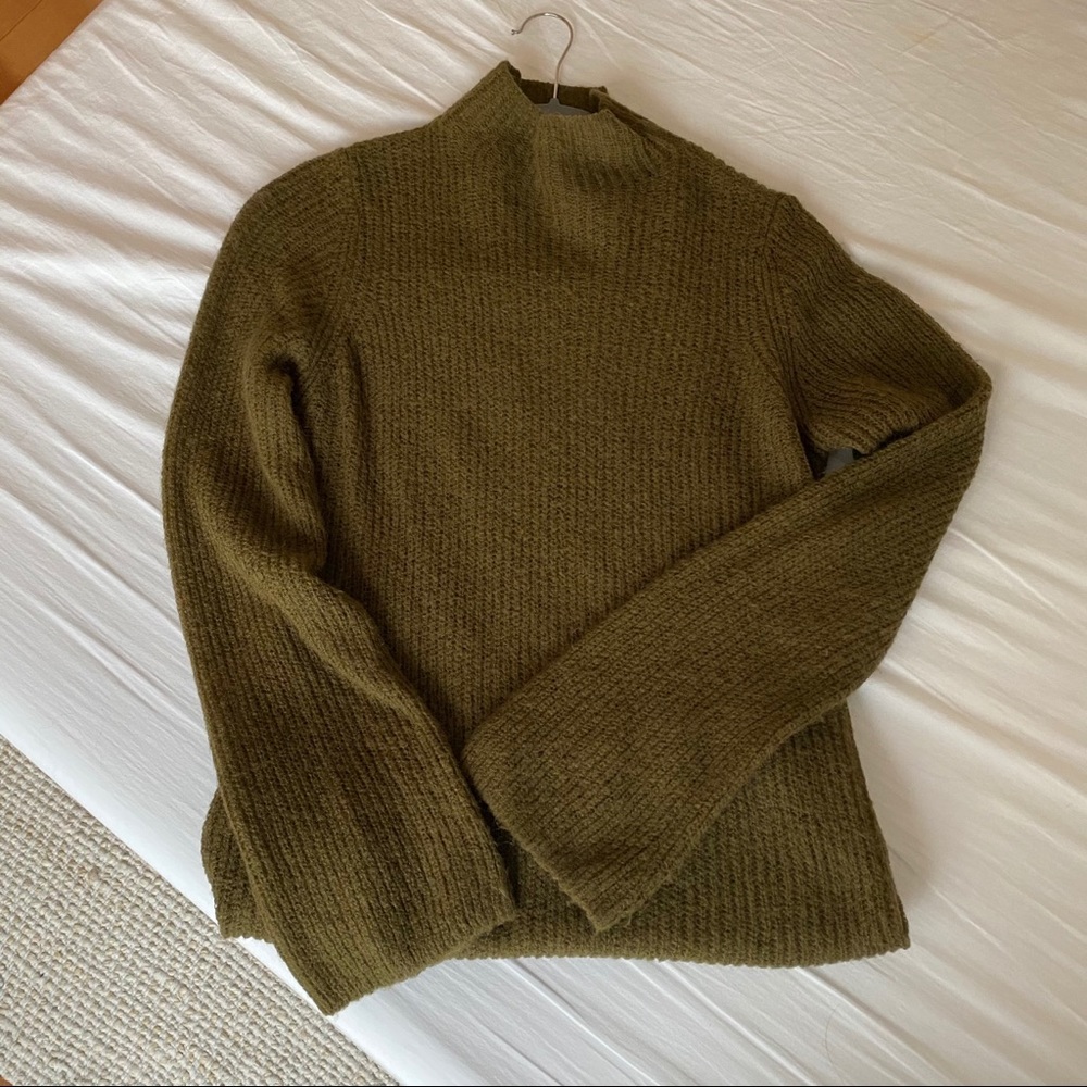 Green sweater